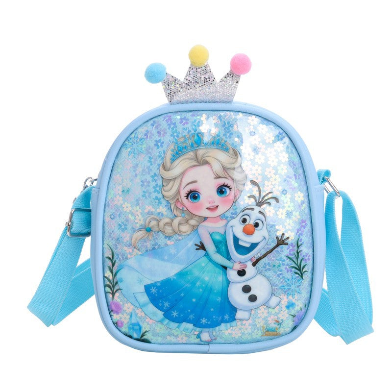 Cute Mini Sequin Princess Crossbody Bag for Kids