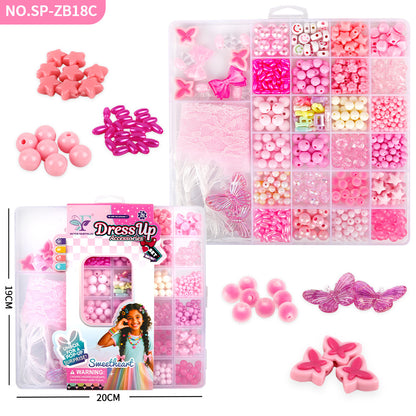 Diy Children's Bead Craft Kit - Creative Jewelry Making for Kids