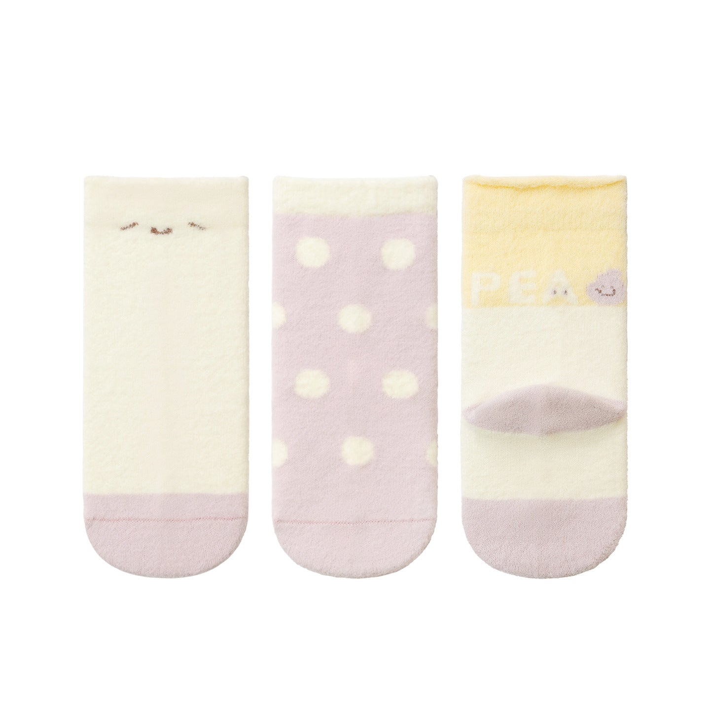 Warm Cozy Striped Children's Socks Comfortable Mid-Calf Socks