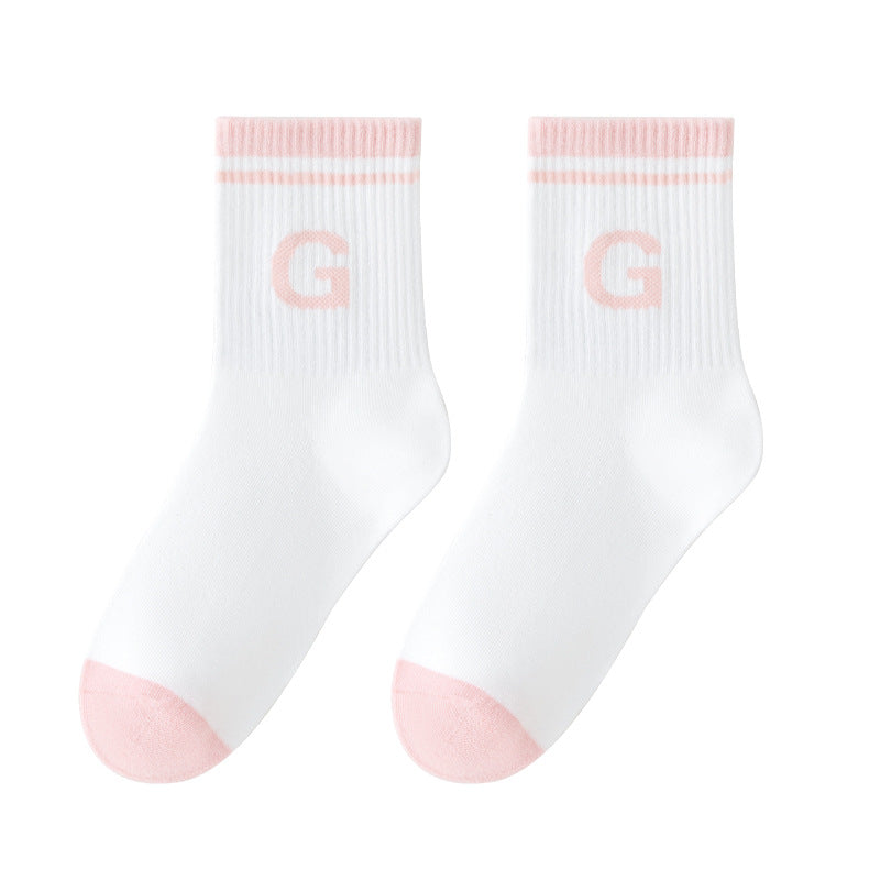 Colorful Cartoon Kids Cotton Basketball Socks