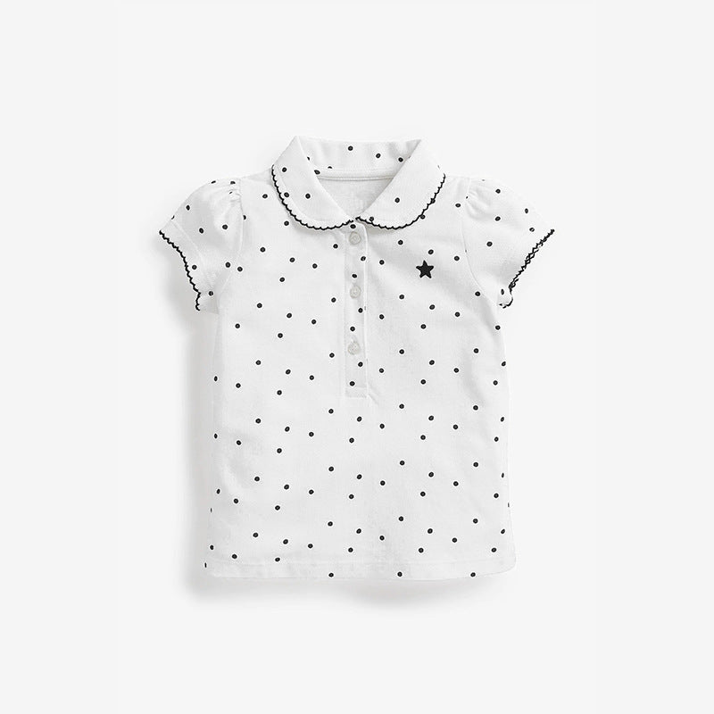 Children's Polo T-Shirt Casual Cotton Top