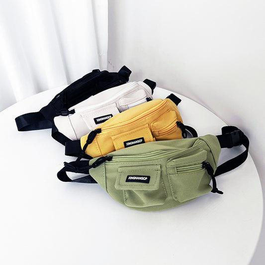 Trendy Kids' Canvas Crossbody Bag