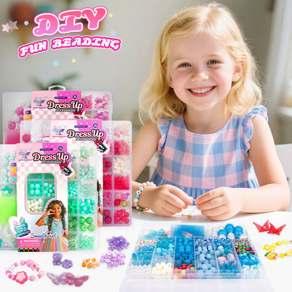 Diy Children's Bead Craft Kit - Creative Jewelry Making for Kids