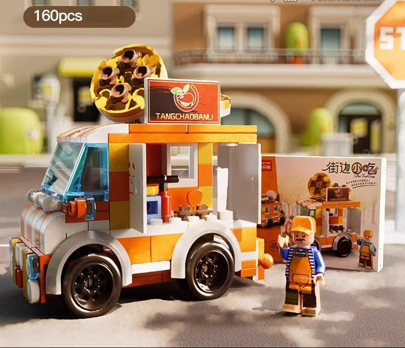 City Buildings Modular Building Block Sets for Kids