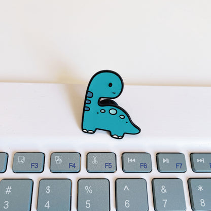 Cute Cartoon Dinosaur Brooches - Metal Pins for Students