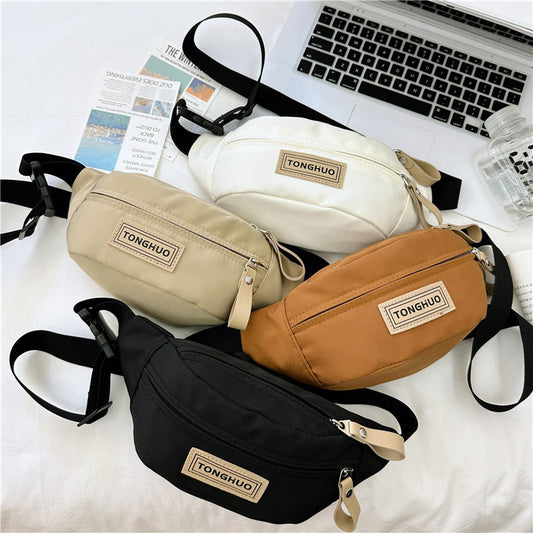 Kids' Letter Print Crossbody Bag Stylish Outdoor Mini Backpack