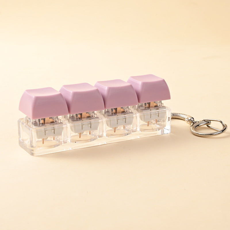 Keychain Fidget Pop Button Stress Relief Toy