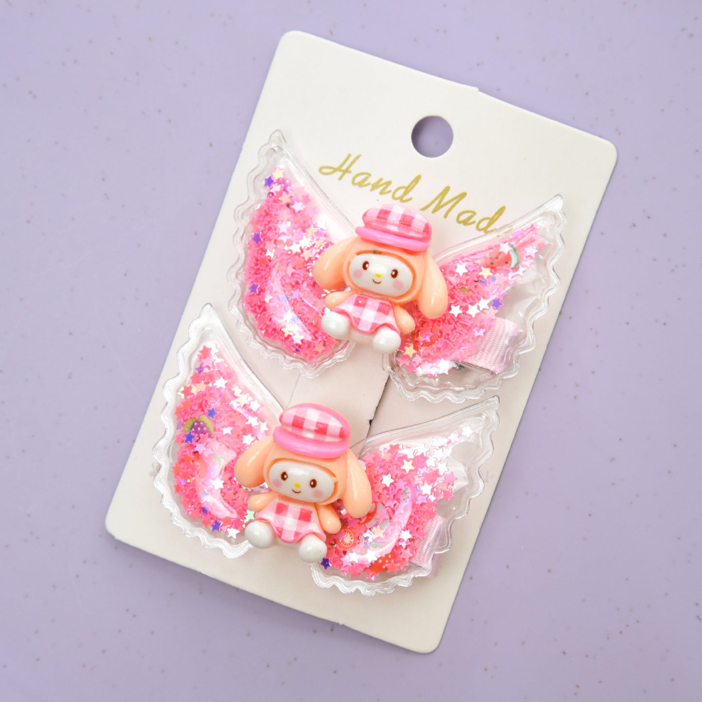 Cute Cartoon Sandbag Hair Clips for Kids