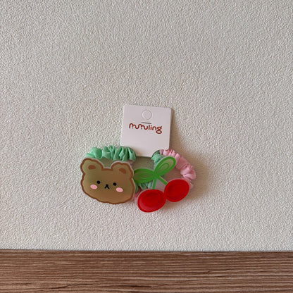 Cartoon Acrylic Hair Clips for Kids - Cute Animal Designs