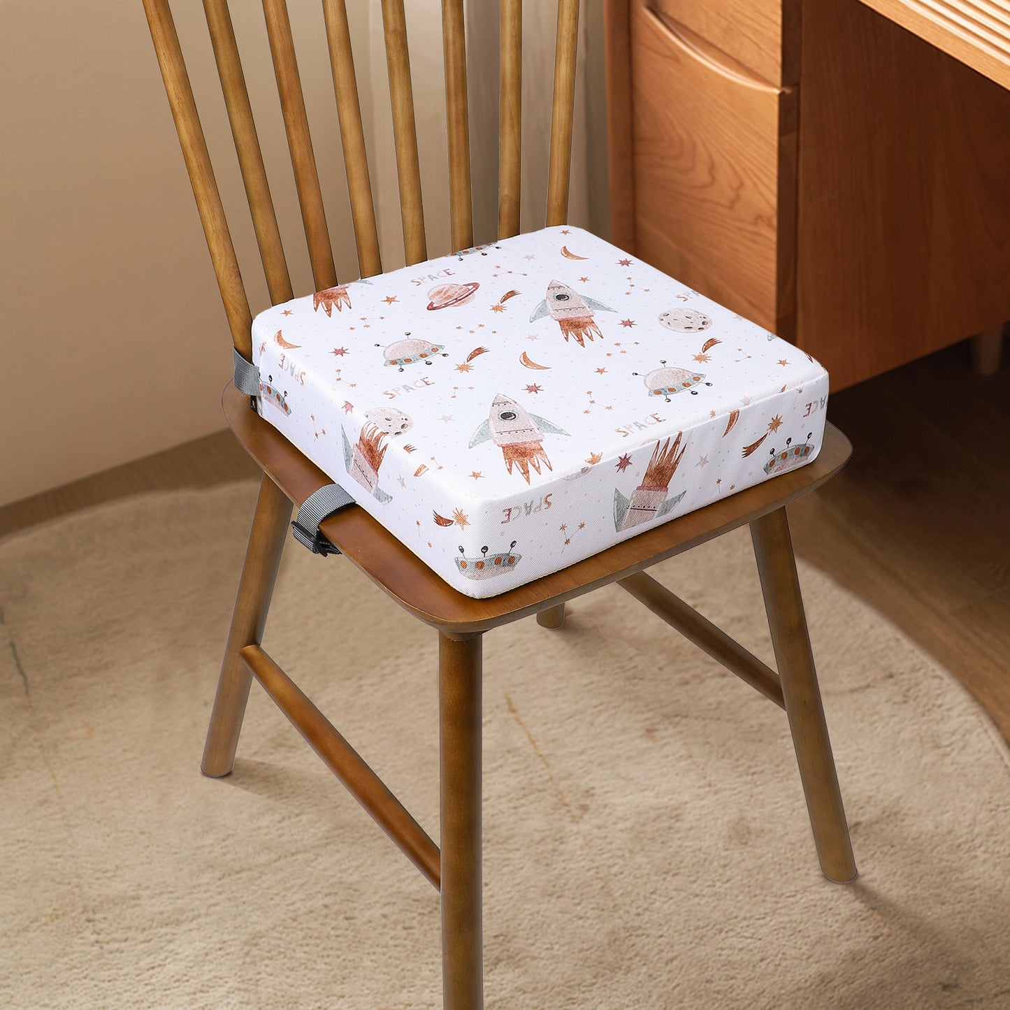 Portable Waterproof Kids Booster Seat Cushion for Dining