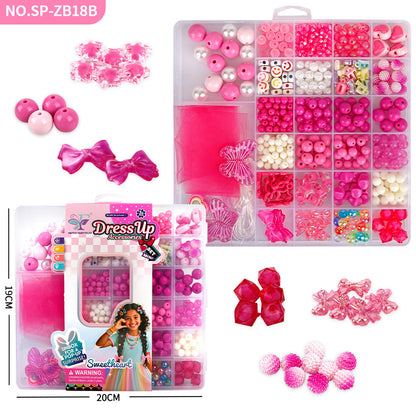 Diy Children's Bead Craft Kit - Creative Jewelry Making for Kids