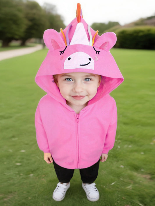 Cute Children's Hoodie Soft Cotton Fall Jacket