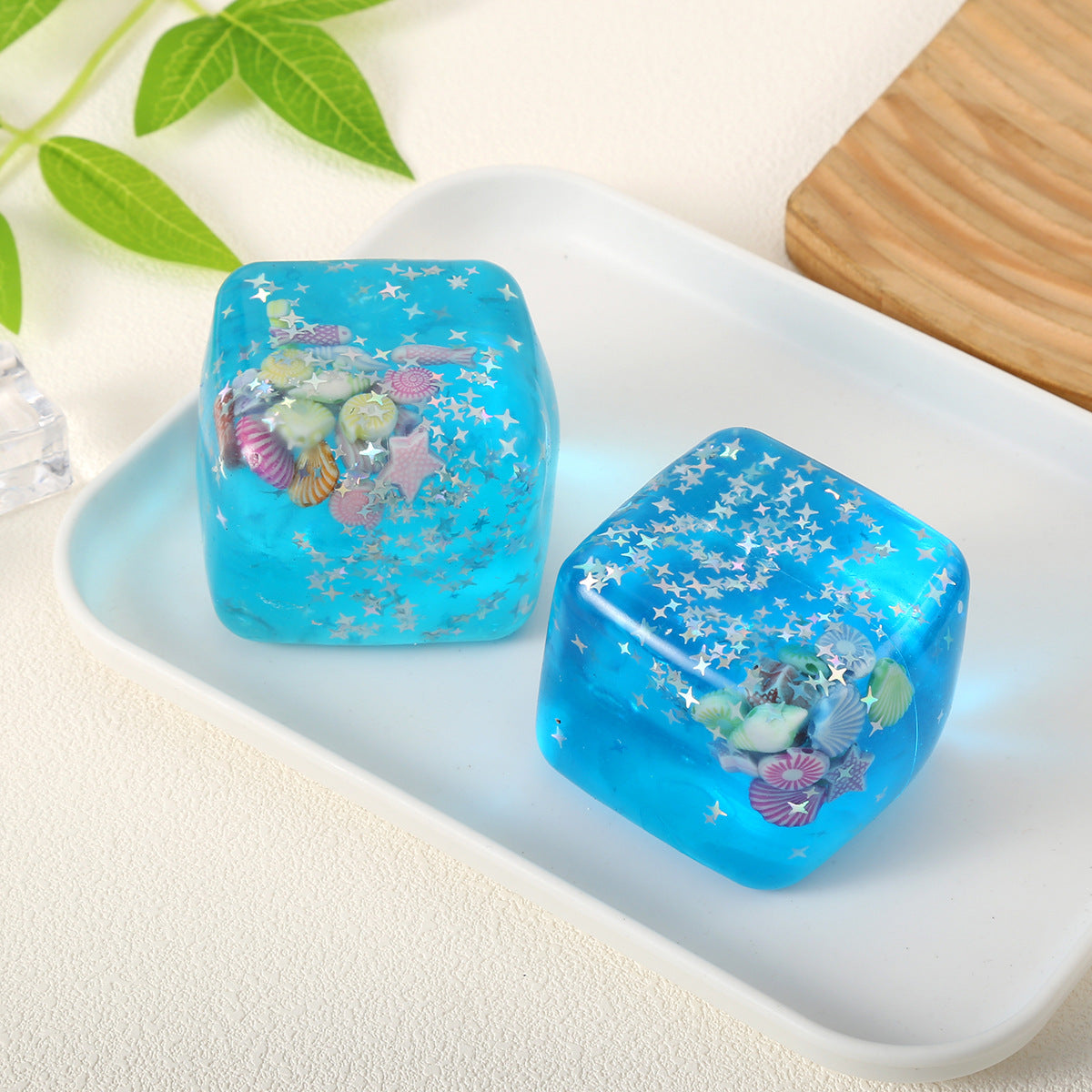 Maltose Ocean Cube Slow-Rebound Squishy Sensory Fidget Toy
