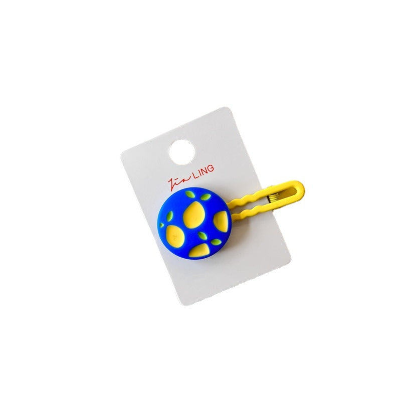 Colorful Geometric Kids Hair Clips for Girls