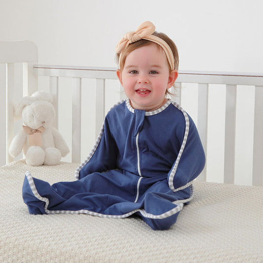 Breathable Cotton Baby Swaddle Sleeping Bag for Newborns
