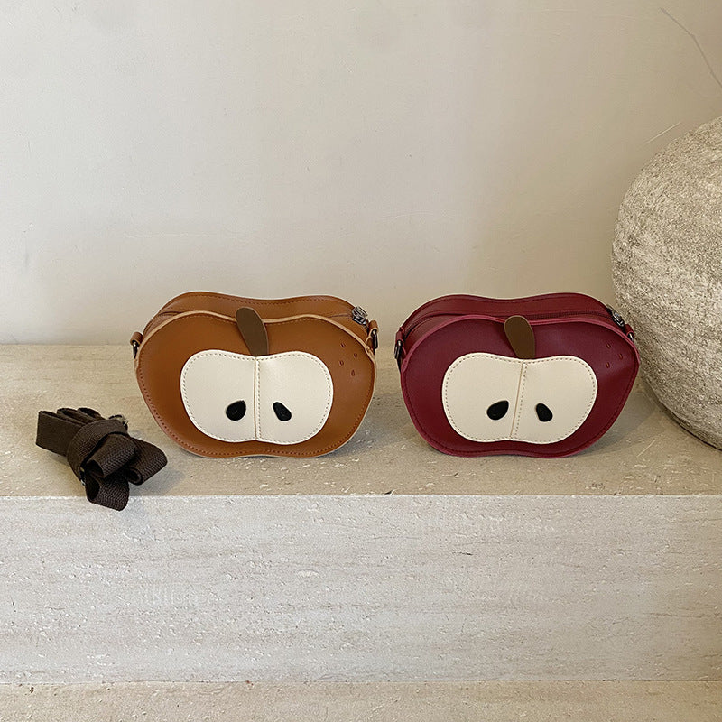 Mini Cute Apple Backpack for Kids - Versatile Preschool Bag