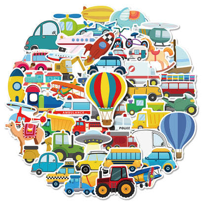Sticker Pack Doodle Landscapes Printed Vinyl Outdoor