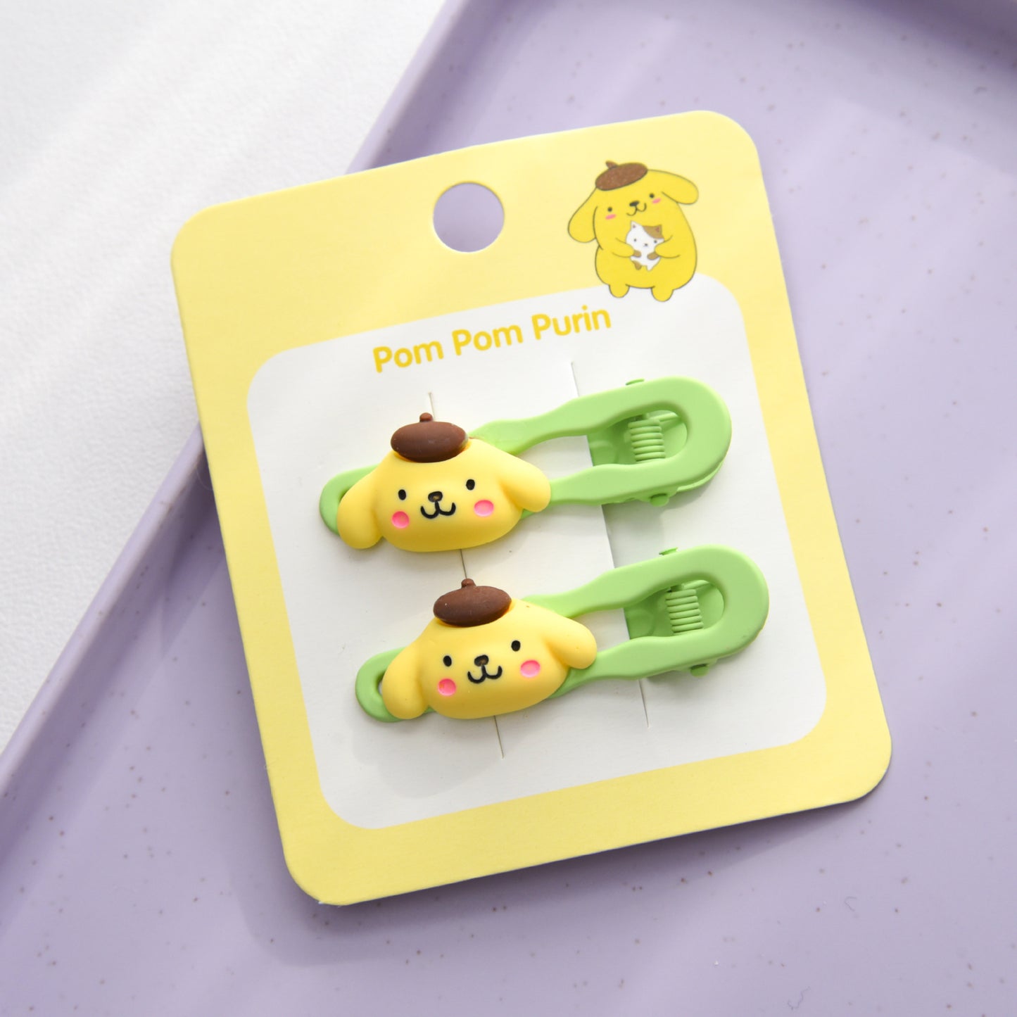 Cute Cartoon Dopamine Hair Clips for Girls - Princess Series Hair Accessories