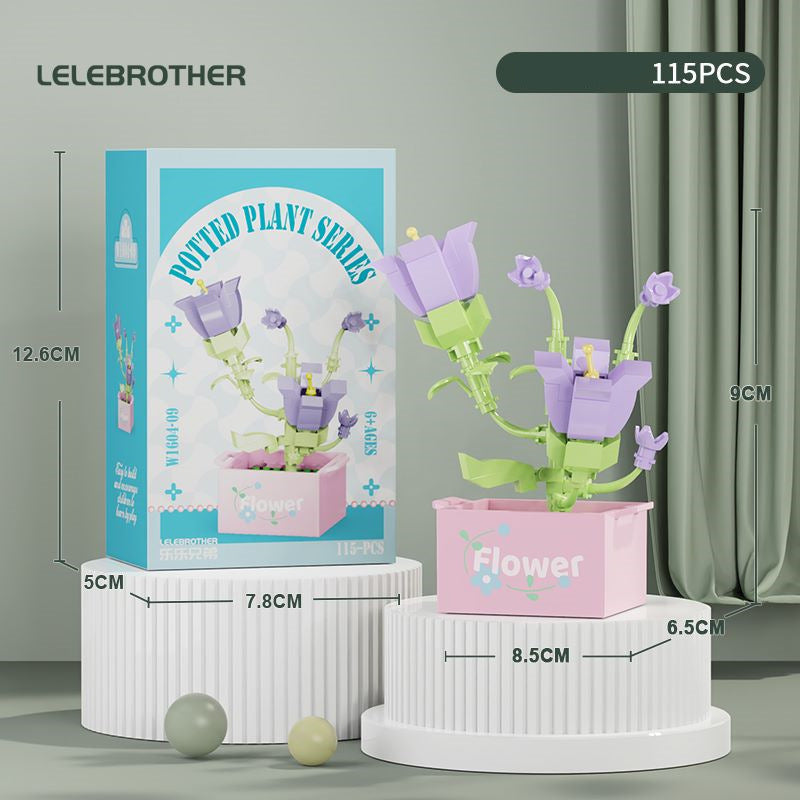 Compatible Lego Flower Succulent Plant Building Blocks Toy
