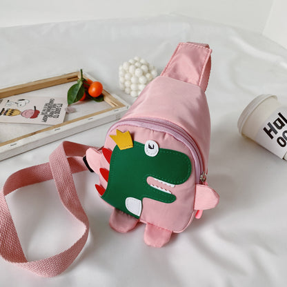 Cute Dinosaur Backpack Casual Crossbody Bag for Kids