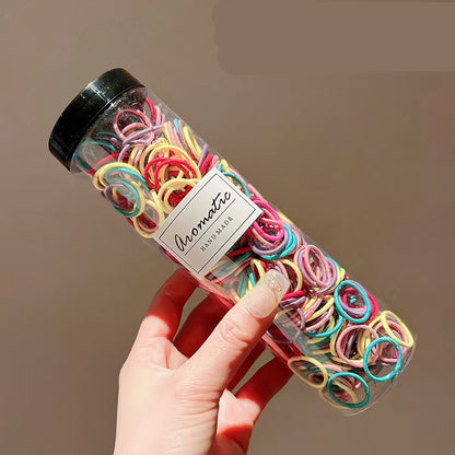 Children's Hair Ties Soft Fabric Durable Elastic Hair Bands