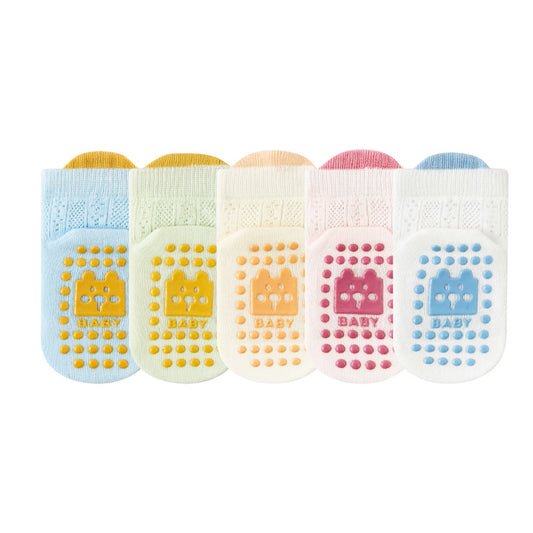 Baby Cartoon Floor Socks Soft Cotton Unisex