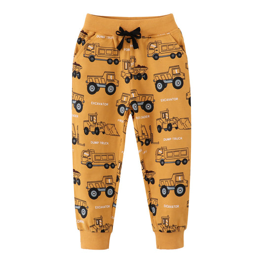 Children's Cotton Sweatpants Casual Basic Long Pants