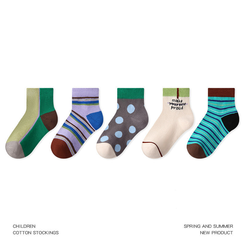 Kids No Show Animal Town Cotton Socks Breathable Casual