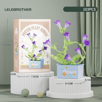 Compatible Lego Flower Succulent Plant Building Blocks Toy