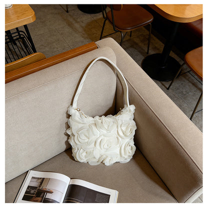 Fashion Floral Handbag Trendy Evening Bag