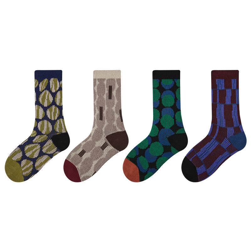 Kids Cozy Fleece Lined Ankle Socks Non Slip Casual