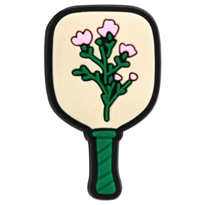 PVC Pea Shaped Removable Clog Shoe Charms