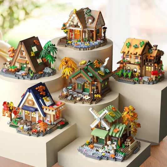 Building Block Treehouse Model for Kids - Creative Toy