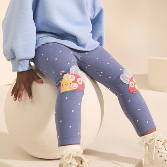 Kids Knitted Leggings for Girls Casual Cotton Pants