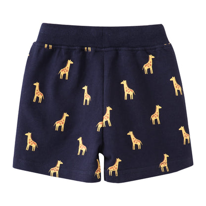 Summer Cotton Striped Shorts for Kids Casual Pants