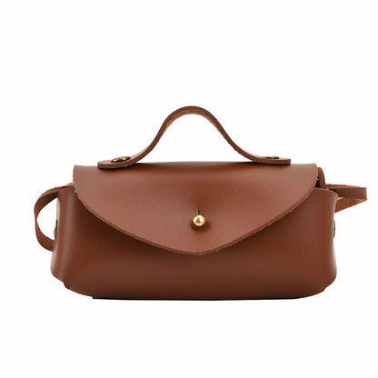 Mini Children’s Shoulder Bag Stylish Casual PU Leather Crossbody Bag