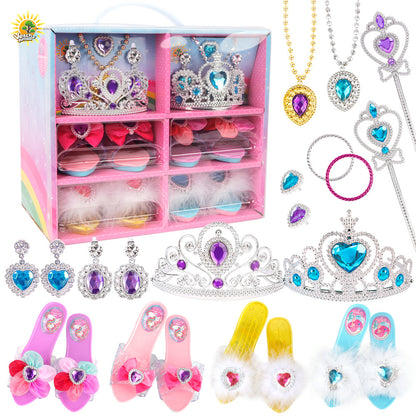 Cute Princess Jewelry Box Toy for Girls - Creative Play Accessories
