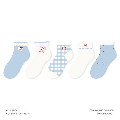 Kids No Show Animal Town Cotton Socks Breathable Casual