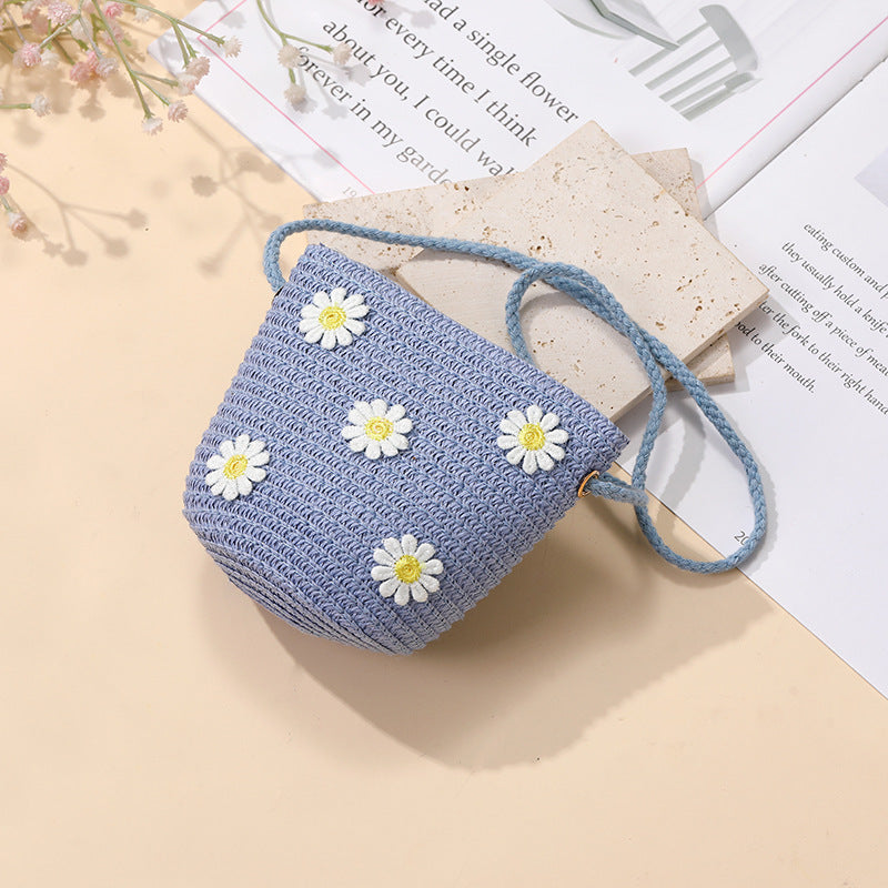 Cute Children's Summer Daisy Crossbody Bag