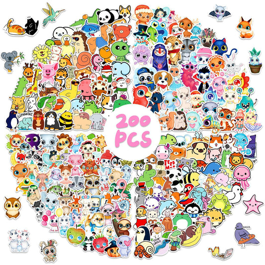 Sticker Pack Doodle Landscapes Printed Vinyl Outdoor