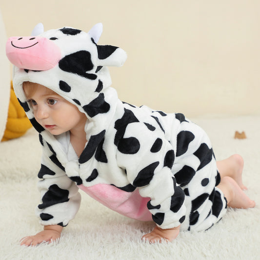 Animal Hooded Onesie Pajamas for Kids Easter Fun