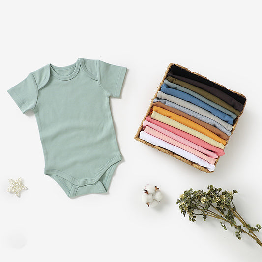 Organic Cotton Baby Bodysuit Unisex Soft and Comfortable