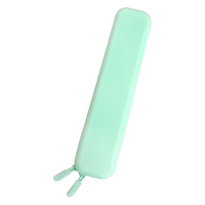 Silicone Pencil Case Pastel Minimalist For Kids