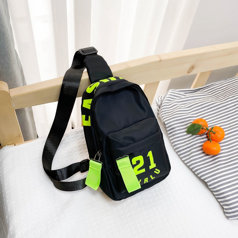 Stylish Kids Crossbody Bag With Letter Print