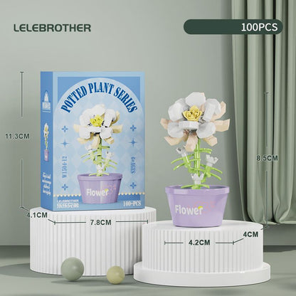 Compatible Lego Flower Succulent Plant Building Blocks Toy