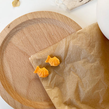 Fun Realistic Food Earrings - Cute Non-Pierced Ear Clips and Studs