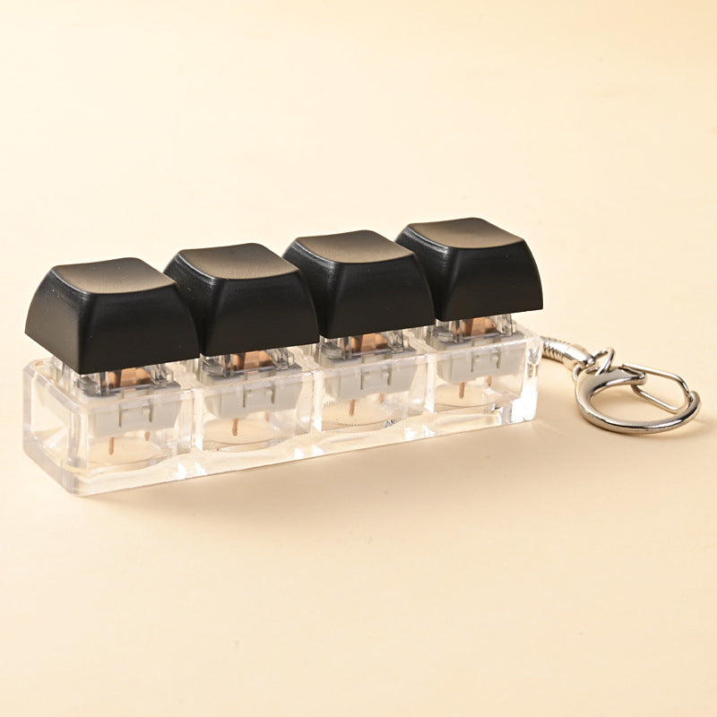 Keychain Fidget Pop Button Stress Relief Toy