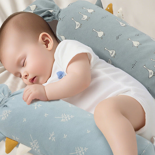 Candy-Shaped Baby Pillow Soft Cotton Nursery Support Cushion