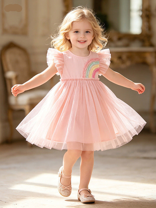 Girls' Summer Princess Dress Cute Tulle Baby Dress