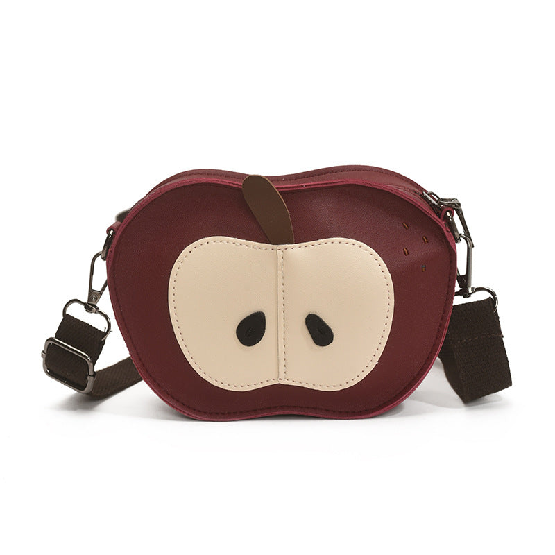 Mini Cute Apple Backpack for Kids - Versatile Preschool Bag